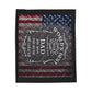 Worlds BEST DAD Whiskey Velveteen Plush Blanket - MKcreativeprints