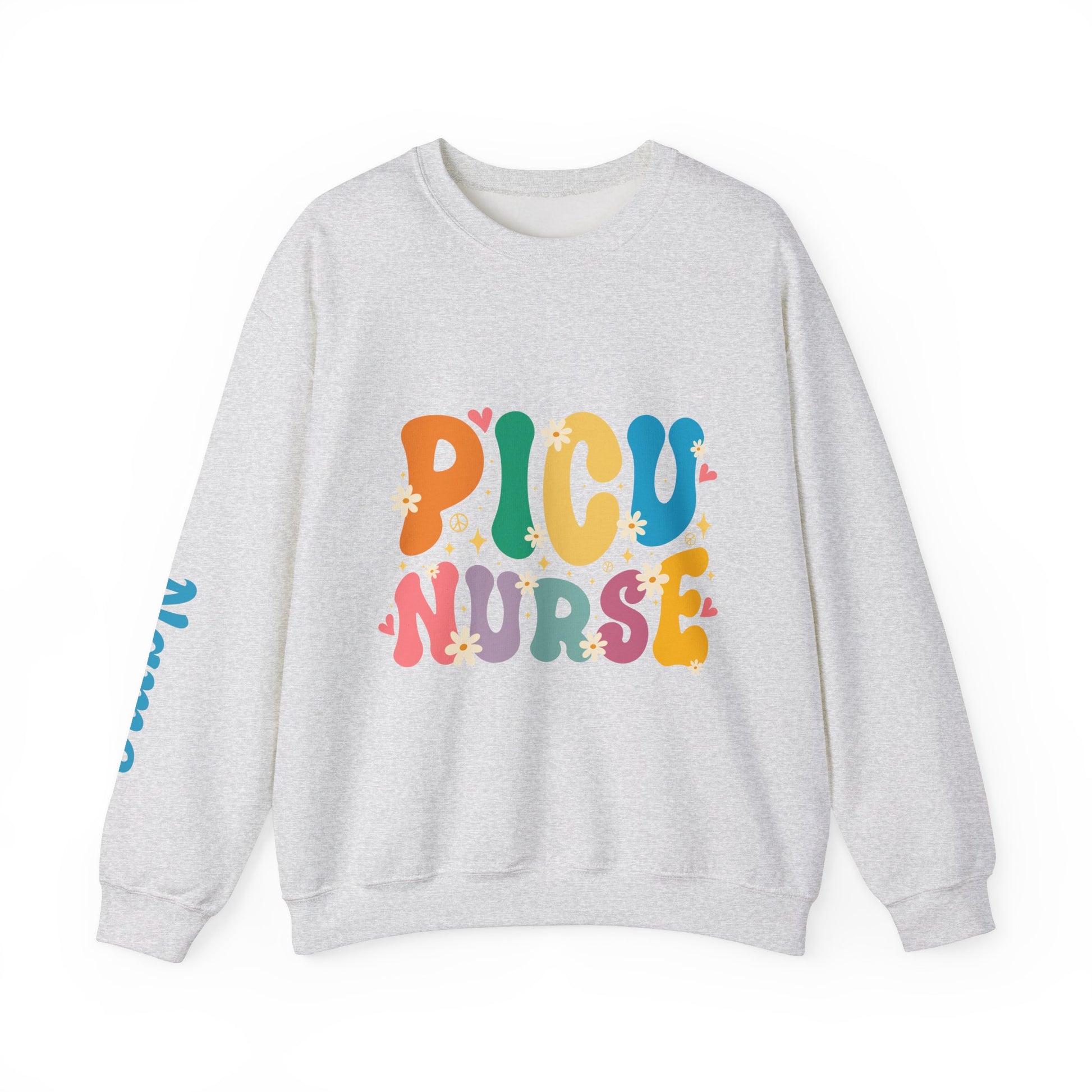 PICU Nurse Unisex Heavy Blend™ Crewneck Sweatshirt - MKcreativeprints
