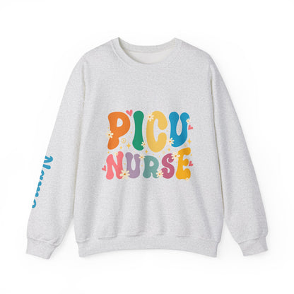 PICU Nurse Unisex Heavy Blend™ Crewneck Sweatshirt - MKcreativeprints