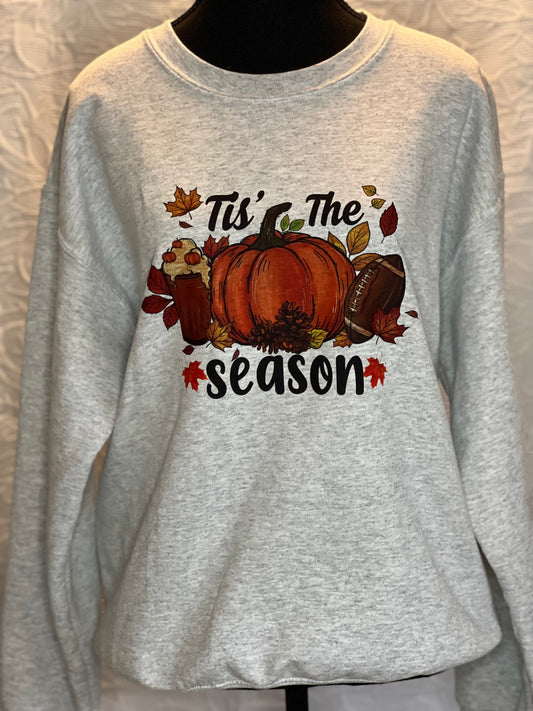 Tis The Season Football Crewneck - MKcreativeprints