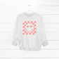 Checkered Smiley Crewneck - MKcreativeprints