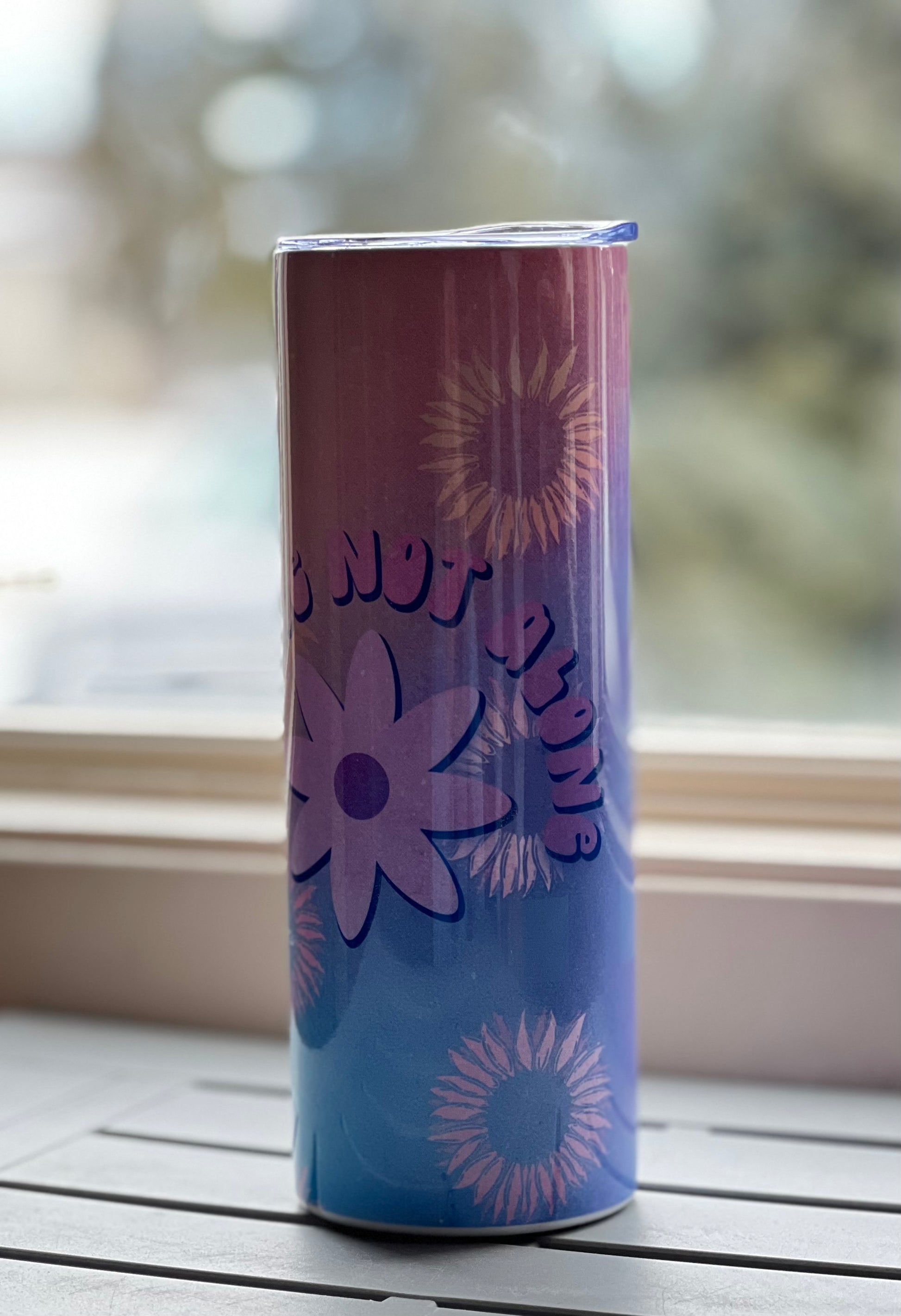 Mental Health | Positive Affirmations Tumbler | Drinkware - MKcreativeprints