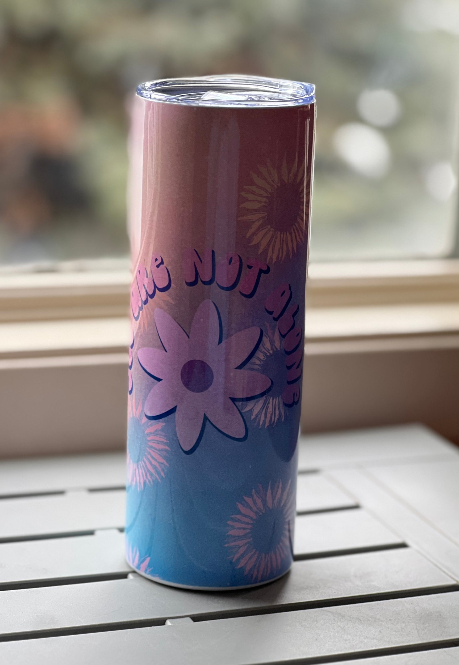 Mental Health | Positive Affirmations Tumbler | Drinkware - MKcreativeprints