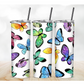 20oz Skinny Tumbler, Butterfly - MKcreativeprints