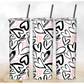 20oz Skinny Tumbler, Valentines Hearts - MKcreativeprints